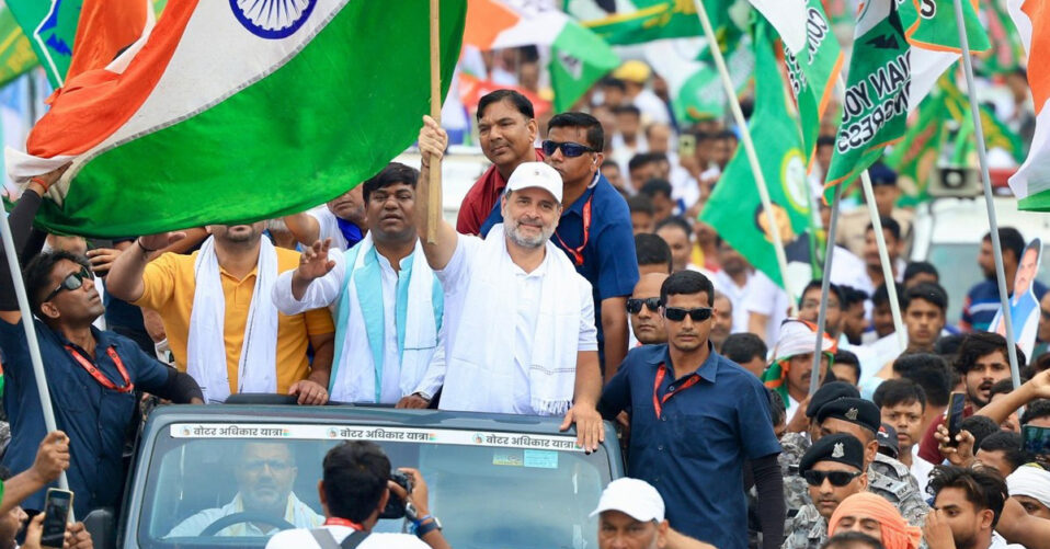 वोटर अधिकार यात्रा में जनमानस तैयार कर रहे राहुल गाँधी- राघवेंद्र दुबे भाऊ