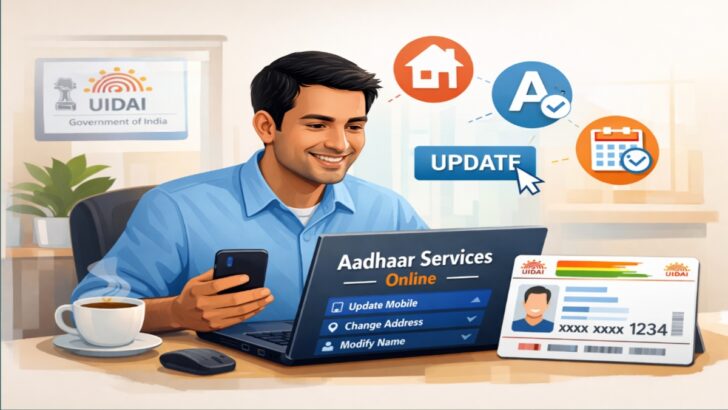 आधार कार्ड में खुद से क्या-क्या कर सकते हैं?