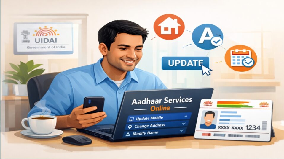 आधार कार्ड में खुद से क्या-क्या कर सकते हैं?