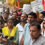 गर्दनीबाग धरना स्थल पर छात्र-युवा संघर्ष मोर्चा की प्रेस कॉन्फ्रेंस